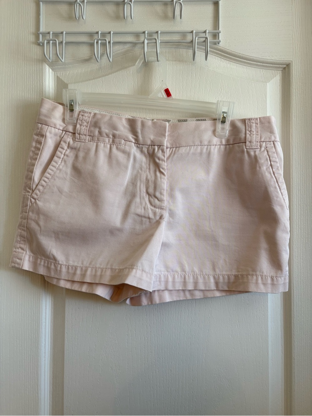 J Crew  Women's 3” Cotton Shorts - Light Pink